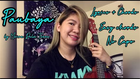 Paubaya Uke tab by Moira Dela Torre .
